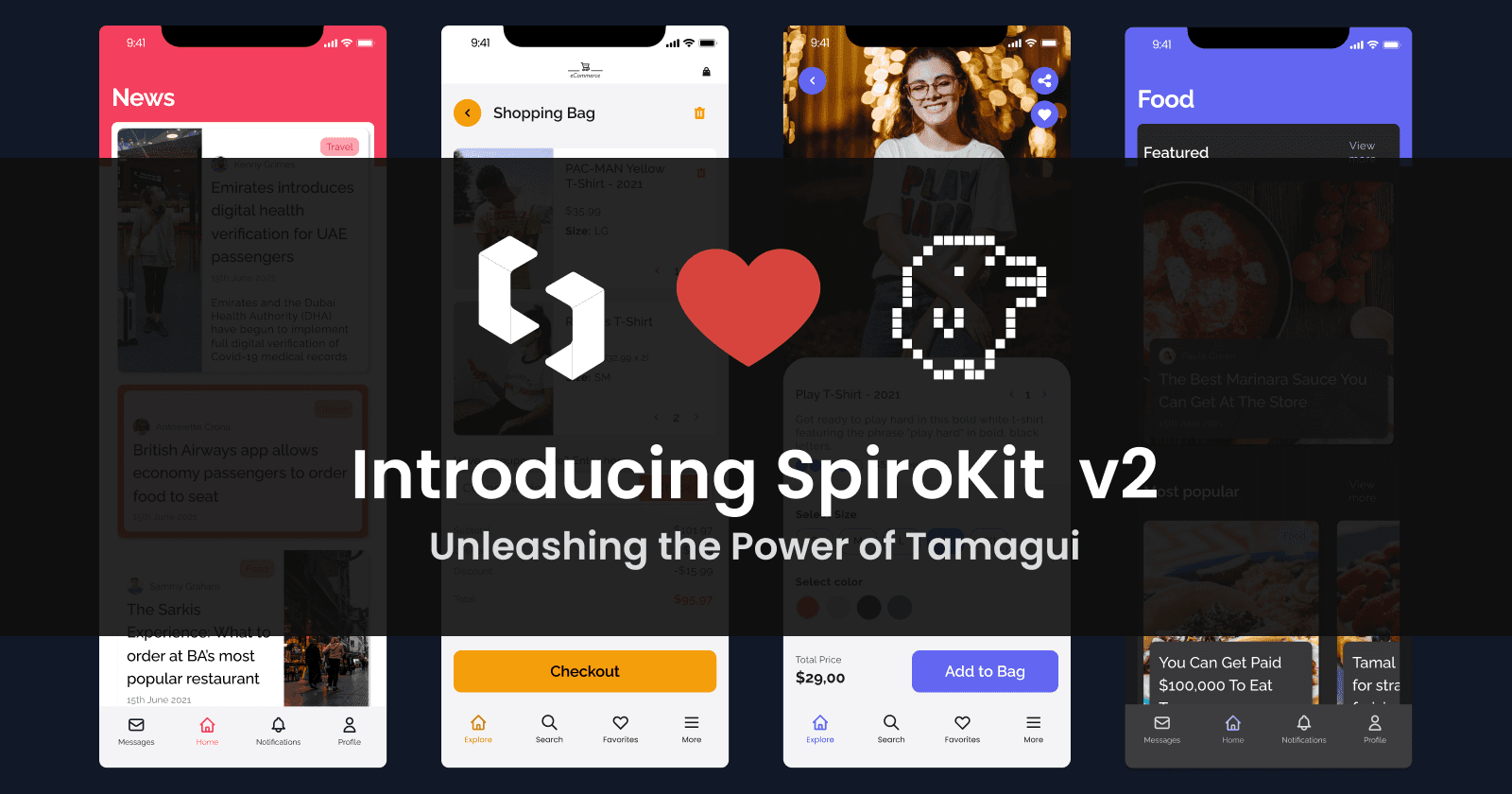 Introducing SpiroKit v2:
Unleashing the Power of Tamagui